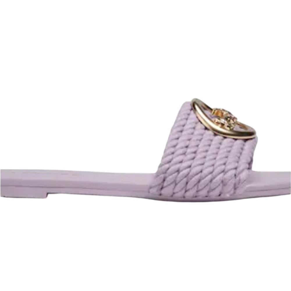 COACH JOLIE SLIP ON SANDALS IN SOFT LILAC SIZE 10 - Picture 4 of 7